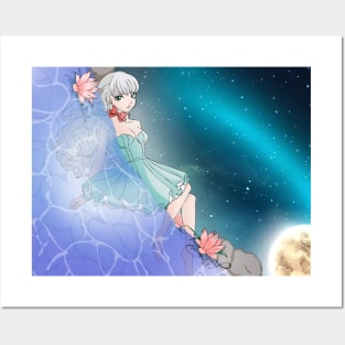 Under the starry sky Posters and Art